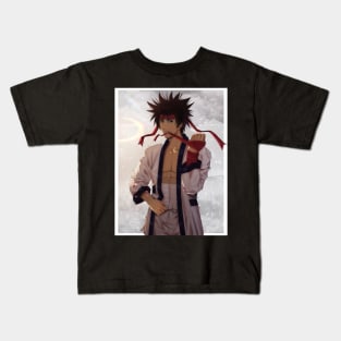 Sanosuke Sagara Rurouni Kenshin Kids T-Shirt